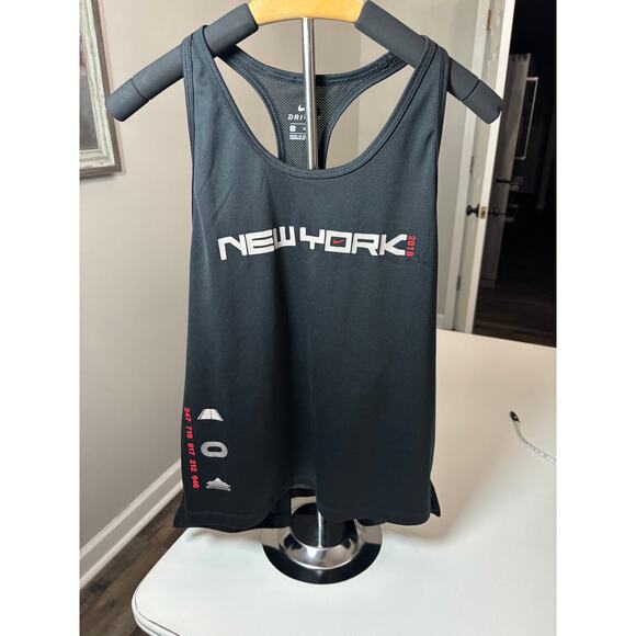Nike Dri fit 2018 NYC Marathon Racerback Running tank Minimalist Urban athletic - Picture 1 of 9